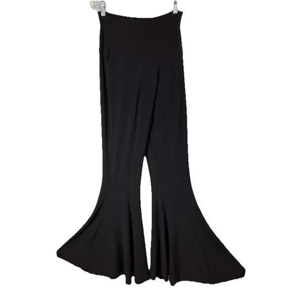 M Norma Kamali 90s style flare bell bottom pants - Picture 1 of 3